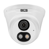 IP камера BCS-P-EIP14FSR3L3-Ai1, 4MP, 2.8mm, IR LED + WhiteLight, SD, Mic, Loudspeaker, PoE